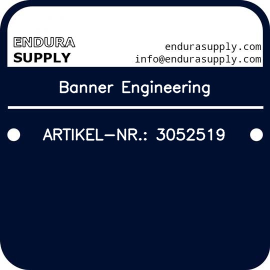 banner-engineering-artikel-nr-3052519