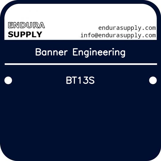 banner-engineering-bt13s