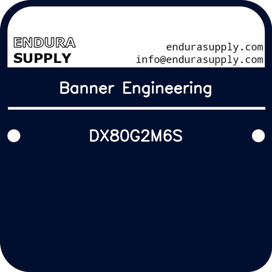 banner-engineering-dx80g2m6s