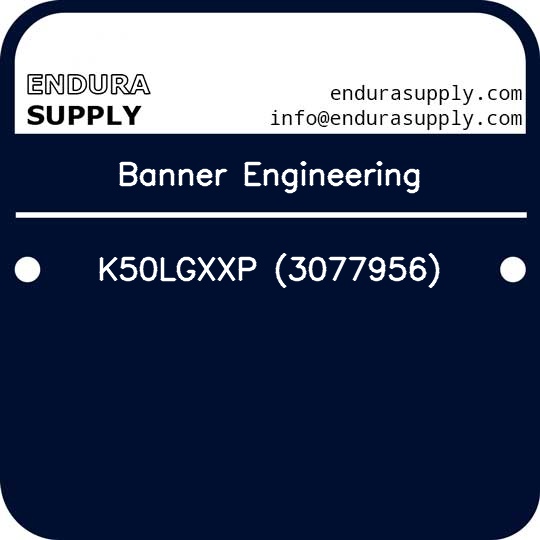 banner-engineering-k50lgxxp-3077956