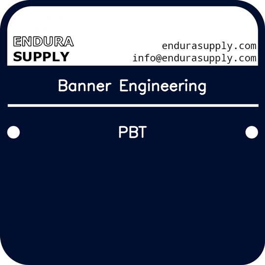 banner-engineering-pbt