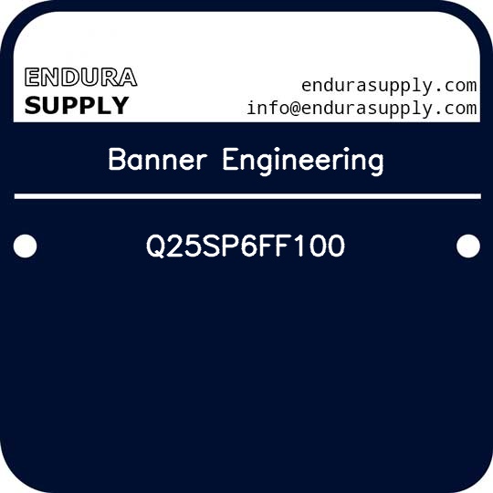 banner-engineering-q25sp6ff100