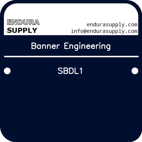 banner-engineering-sbdl1