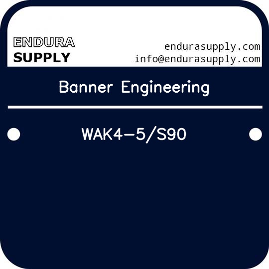 banner-engineering-wak4-5s90