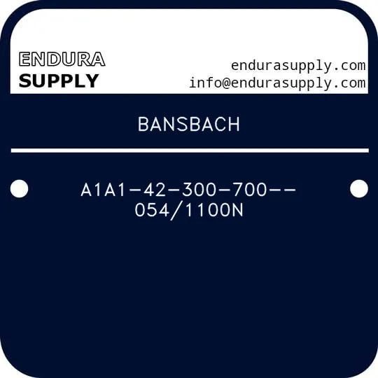 bansbach-a1a1-42-300-700-0541100n