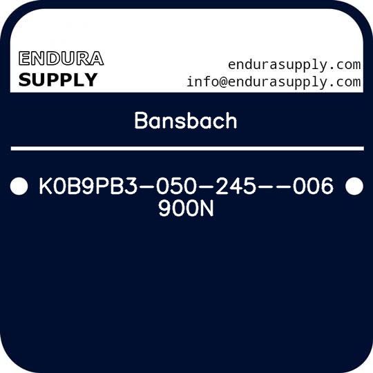 bansbach-k0b9pb3-050-245-006-900n