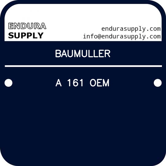 baumuller-a-161-oem