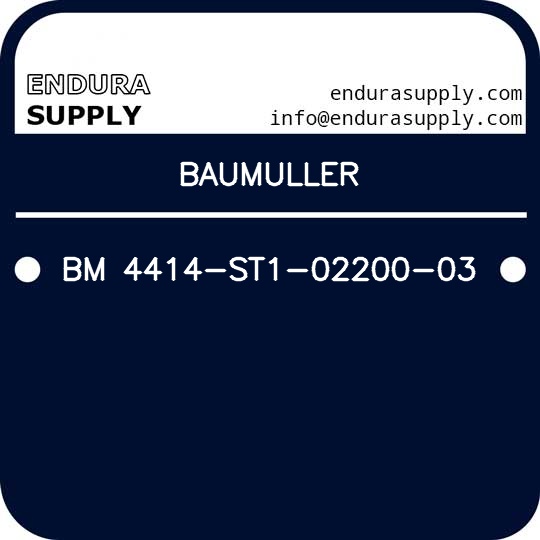 baumuller-bm-4414-st1-02200-03