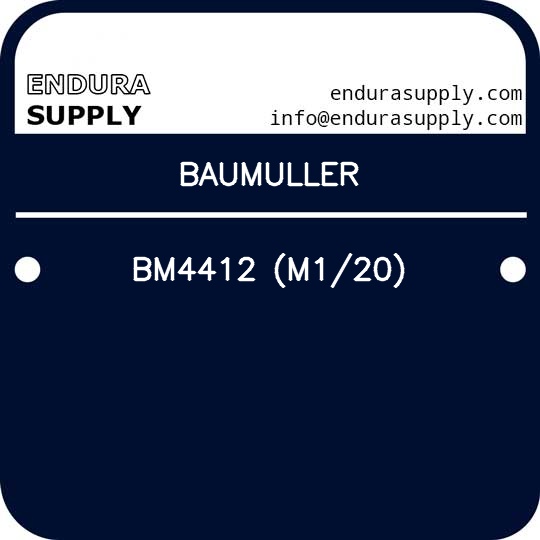 baumuller-bm4412-m120