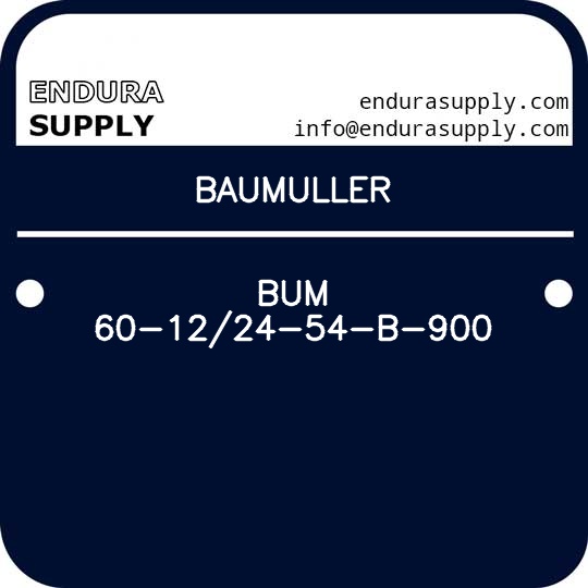 baumuller-bum-60-1224-54-b-900