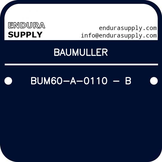 baumuller-bum60-a-0110-b