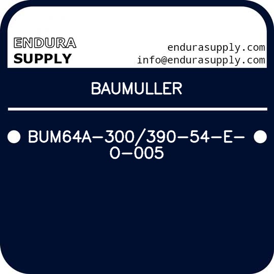 baumuller-bum64a-300390-54-e-o-005