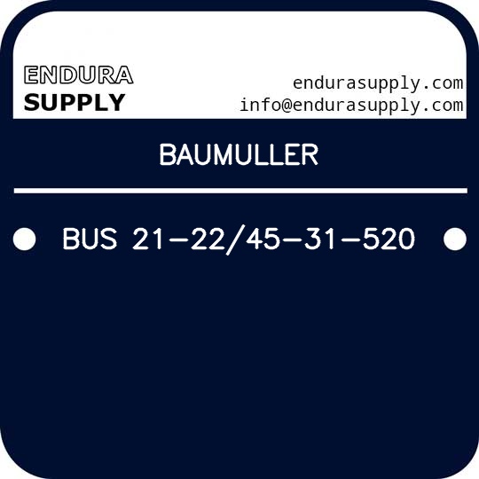 baumuller-bus-21-2245-31-520