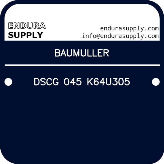 baumuller-dscg-045-k64u305