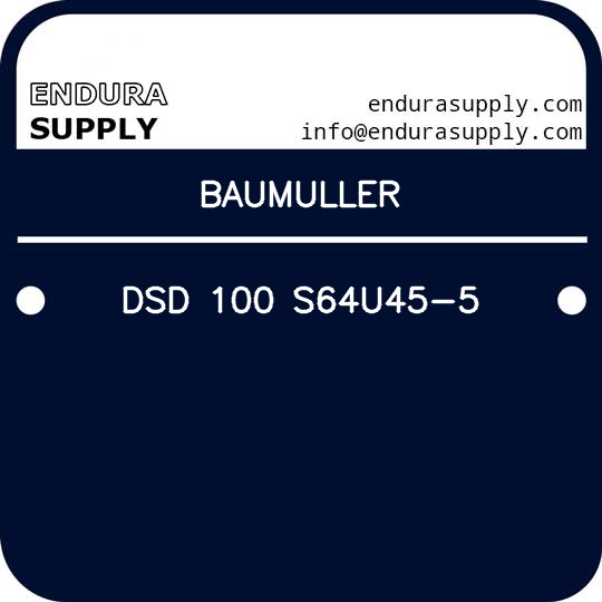 baumuller-dsd-100-s64u45-5