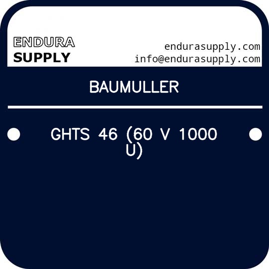 baumuller-ghts-46-60-v-1000-u