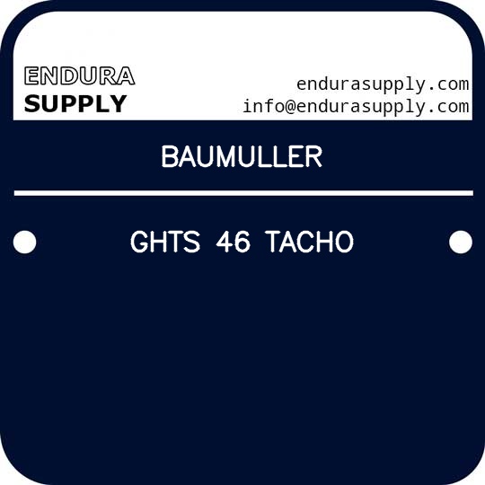 baumuller-ghts-46-tacho