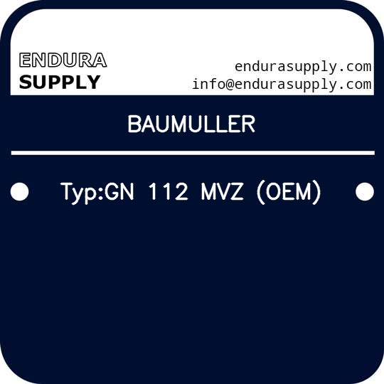 baumuller-typgn-112-mvz-oem