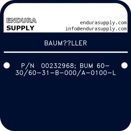 baumuller-pn-00232968-bum-60-3060-31-b-000a-0100-l