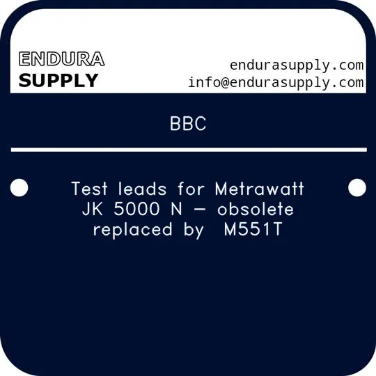 bbc-test-leads-for-metrawatt-jk-5000-n-obsolete-replaced-by-m551t