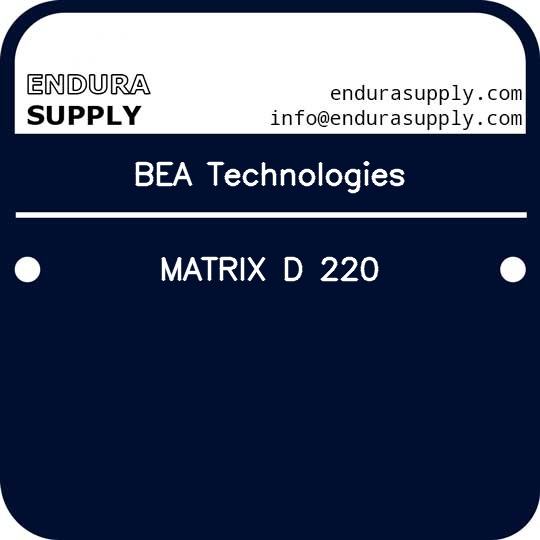 bea-technologies-matrix-d-220