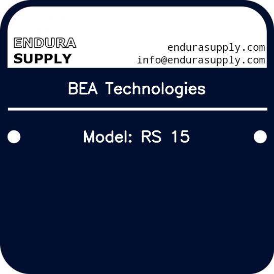 bea-technologies-model-rs-15