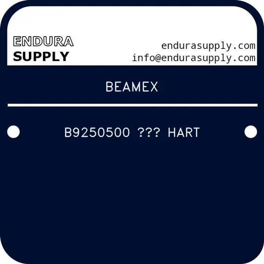 beamex-b9250500-hart