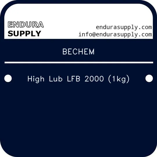 bechem-high-lub-lfb-2000-1kg