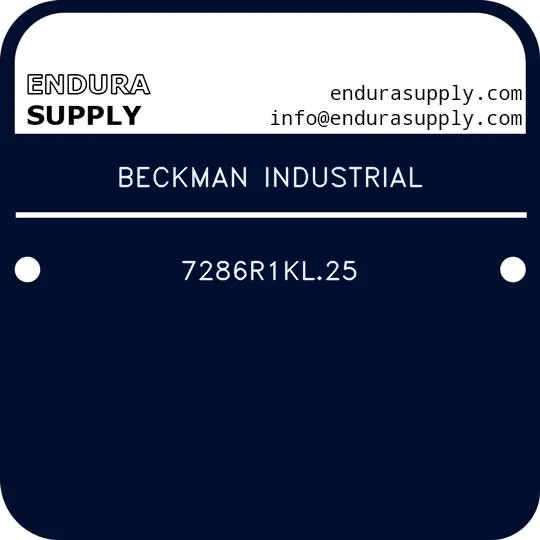 beckman-industrial-7286r1kl25