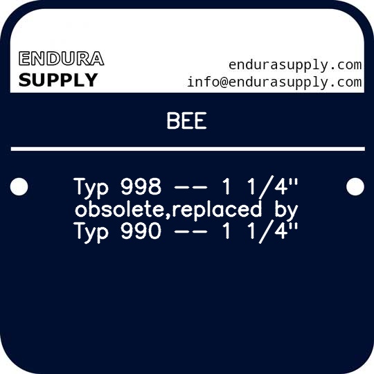 bee-typ-998-1-14-obsoletereplaced-by-typ-990-1-14