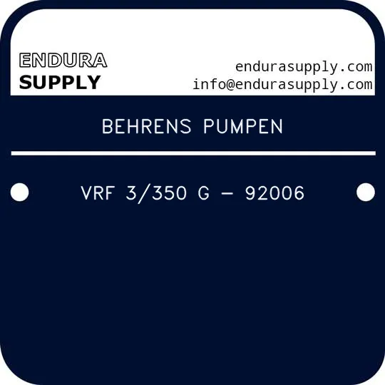 behrens-pumpen-vrf-3350-g-92006