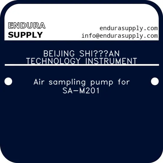 beijing-shian-technology-instrument-air-sampling-pump-for-sa-m201