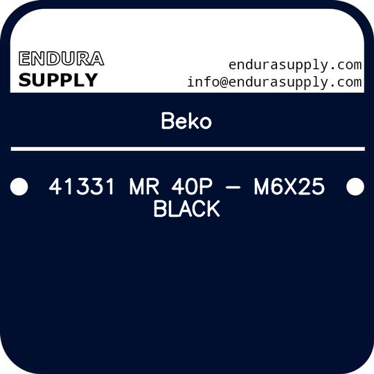beko-41331-mr-40p-m6x25-black