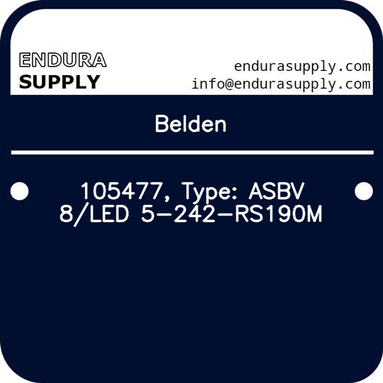 belden-105477-type-asbv-8led-5-242-rs190m