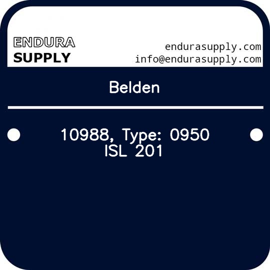belden-10988-type-0950-isl-201