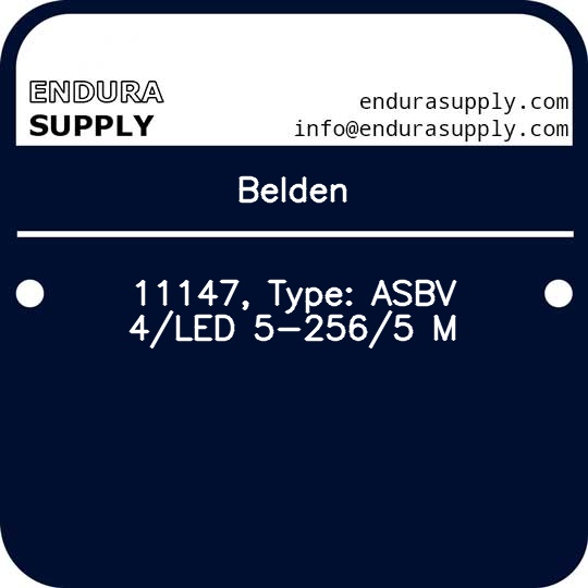 belden-11147-type-asbv-4led-5-2565-m