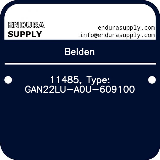 belden-11485-type-gan22lu-a0u-609100