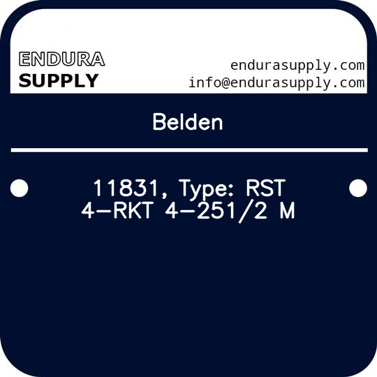 belden-11831-type-rst-4-rkt-4-2512-m