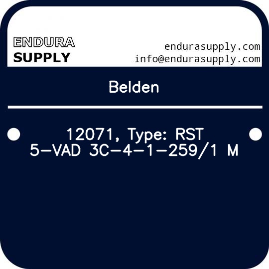 belden-12071-type-rst-5-vad-3c-4-1-2591-m