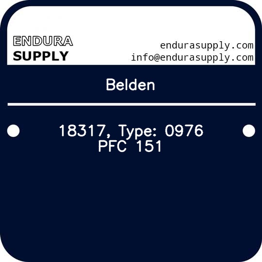belden-18317-type-0976-pfc-151