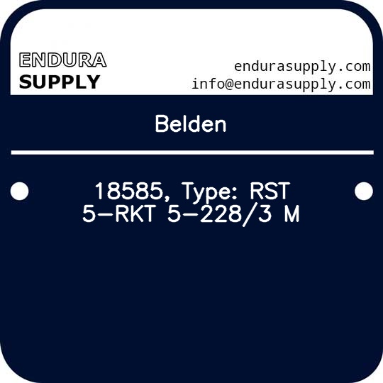 belden-18585-type-rst-5-rkt-5-2283-m