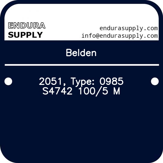 belden-2051-type-0985-s4742-1005-m