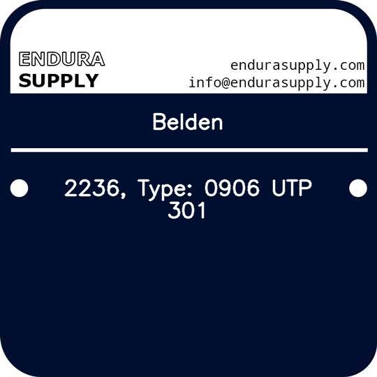 belden-2236-type-0906-utp-301