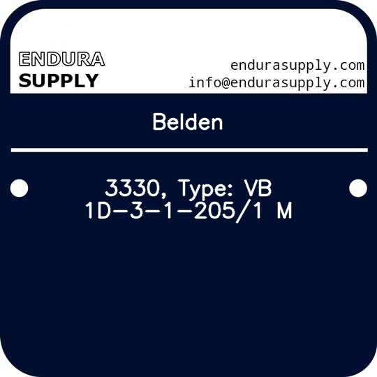 belden-3330-type-vb-1d-3-1-2051-m