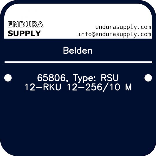 belden-65806-type-rsu-12-rku-12-25610-m