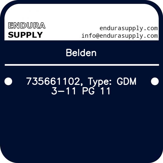 belden-735661102-type-gdm-3-11-pg-11