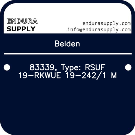 belden-83339-type-rsuf-19-rkwue-19-2421-m