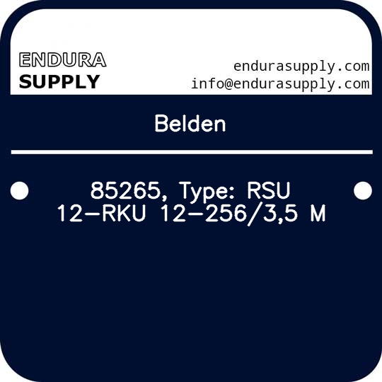 belden-85265-type-rsu-12-rku-12-25635-m