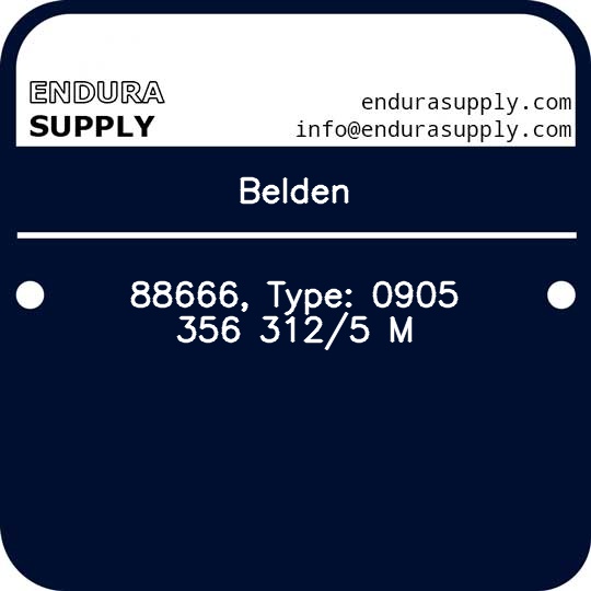 belden-88666-type-0905-356-3125-m