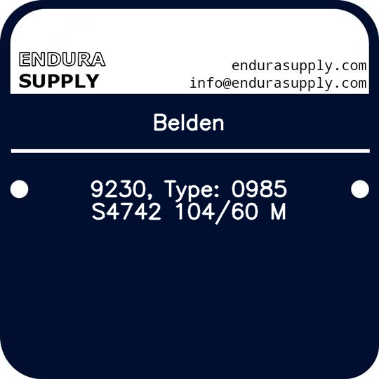 belden-9230-type-0985-s4742-10460-m